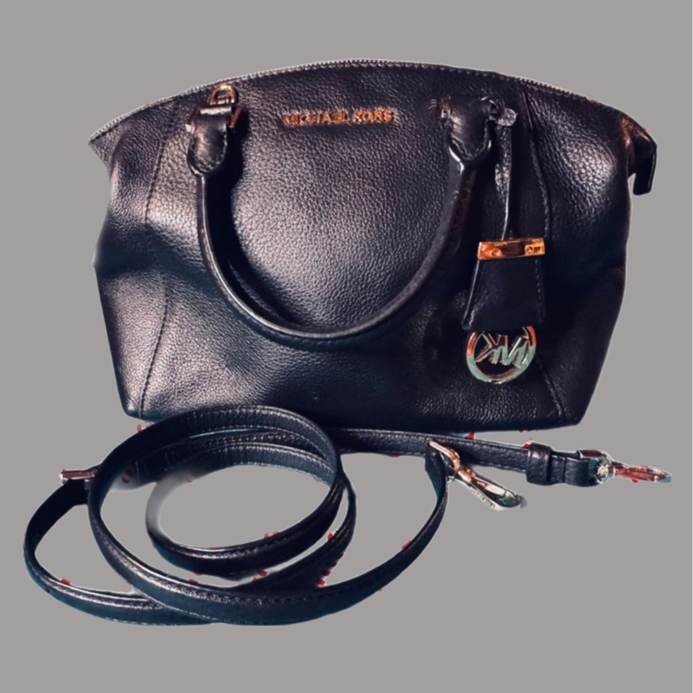 Michael Kors Black Satchel Bag